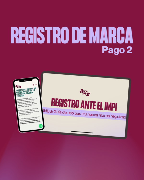2 PAGO 2: REGISTRO DE MARCA