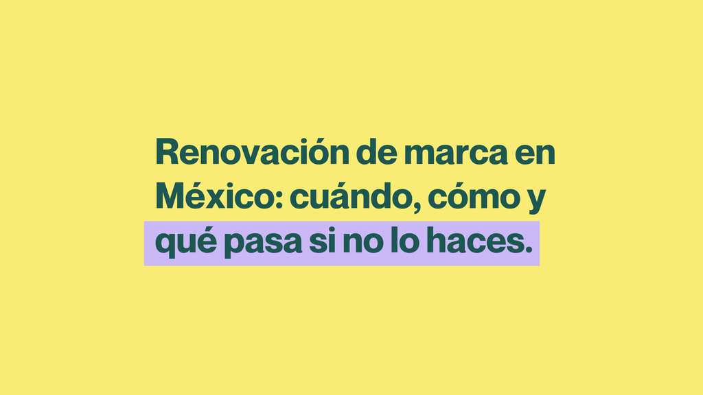 Conoce cuándo se renueva una marca en México, cómo funciona el proceso y qué aspectos conviene considerar para mantener su protección.
